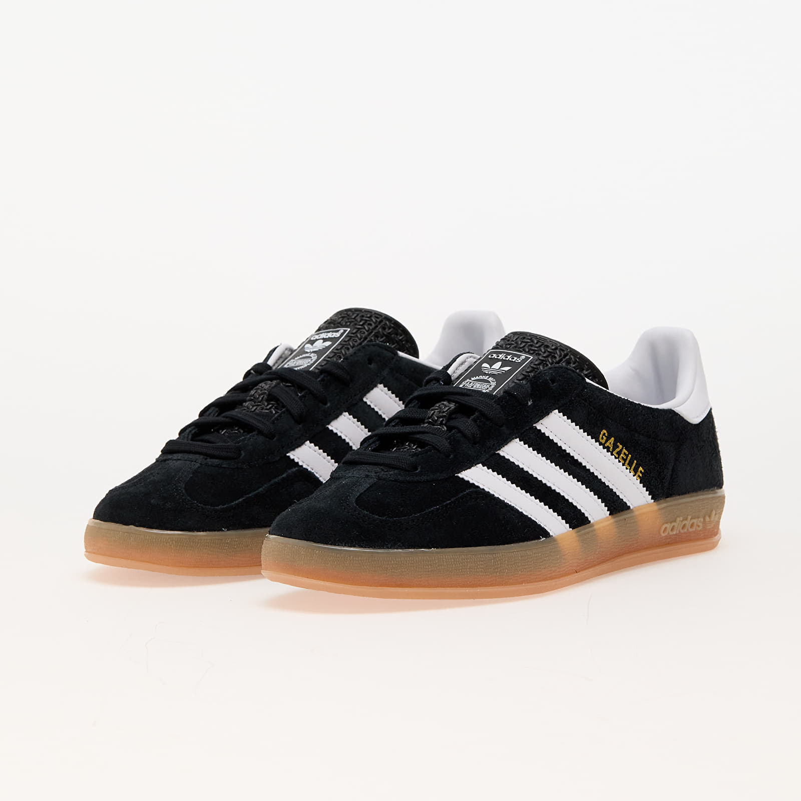 Zapatillas Hombre adidas Gazelle Indoor Core Black/ Ftw White/ Gum2