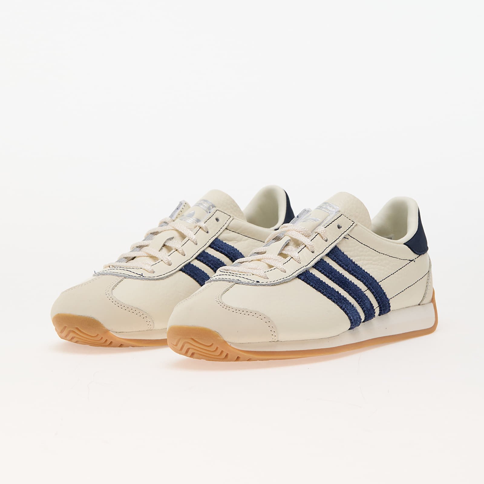 Women's sneakers and shoes adidas Country Og W Night Indigo/ Off White/ Silver Metallic