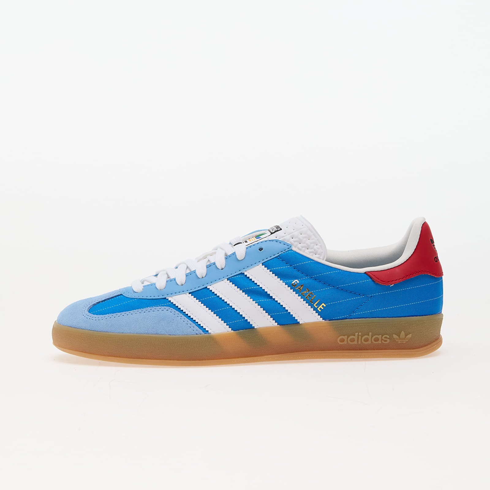 Zapatillas Hombre adidas Gazelle Indoor Brave Blue/ Ftw White/ Gum