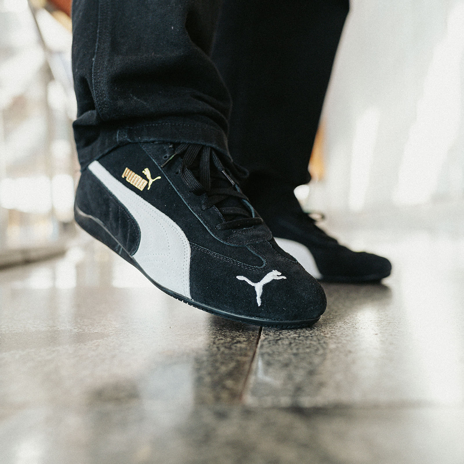 Scarpe e scarpe da ginnastica da uomo Puma Speedcat OG Black Queens