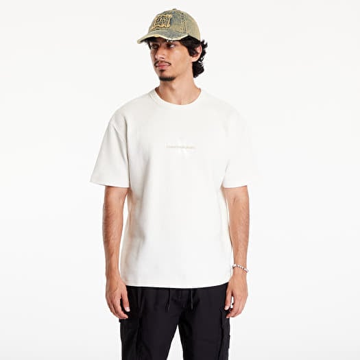 T-shirt Calvin Klein Jeans City Grid Short Sleeve Tee Ivory
