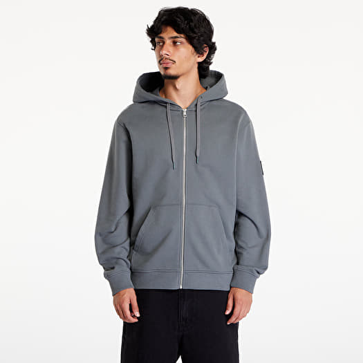 Calvin Klein Jeans Badge Zip Through Hoodie