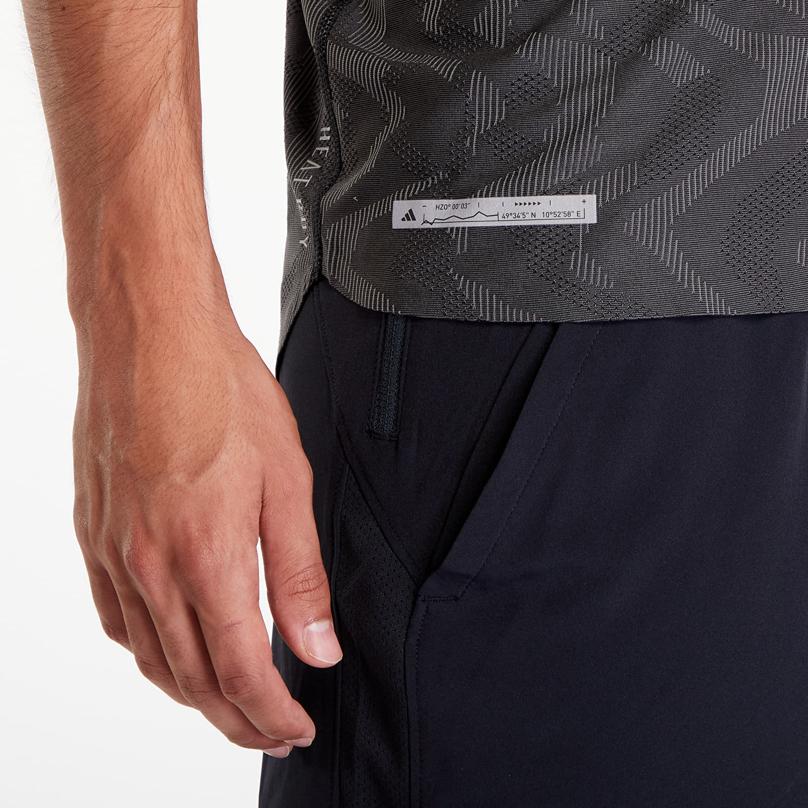 Muške majice bez rukava adidas Ultimate HEAT.RDY Engineered Running Top Black
