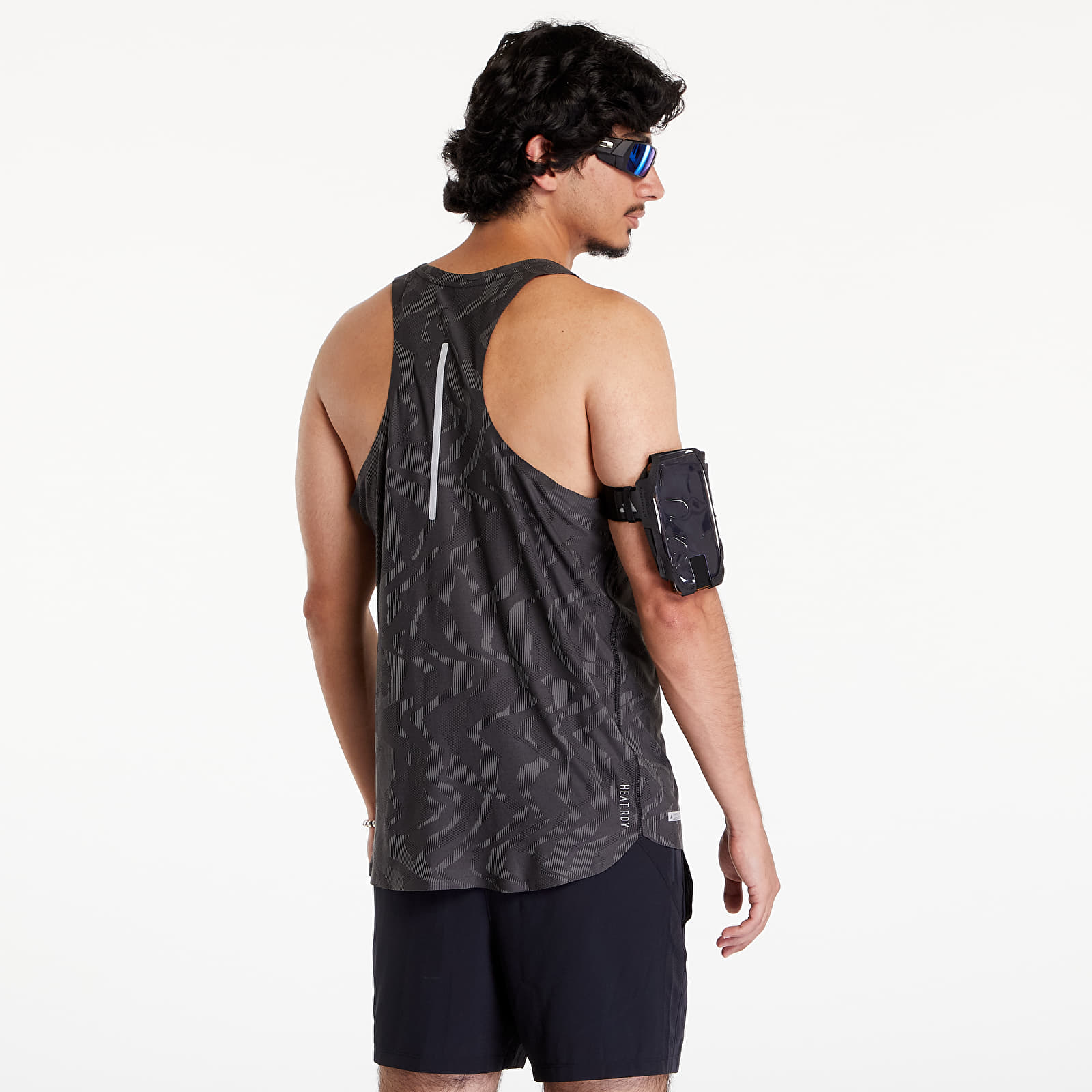 Muške majice bez rukava adidas Ultimate HEAT.RDY Engineered Running Top Black