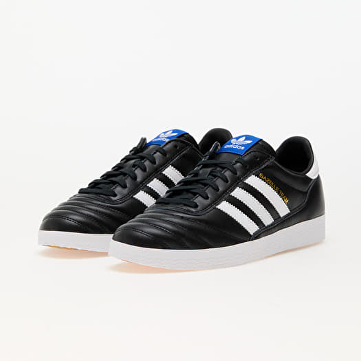 adidas Gazelle Team Core Black/ Ftw White/ Blue | Queens