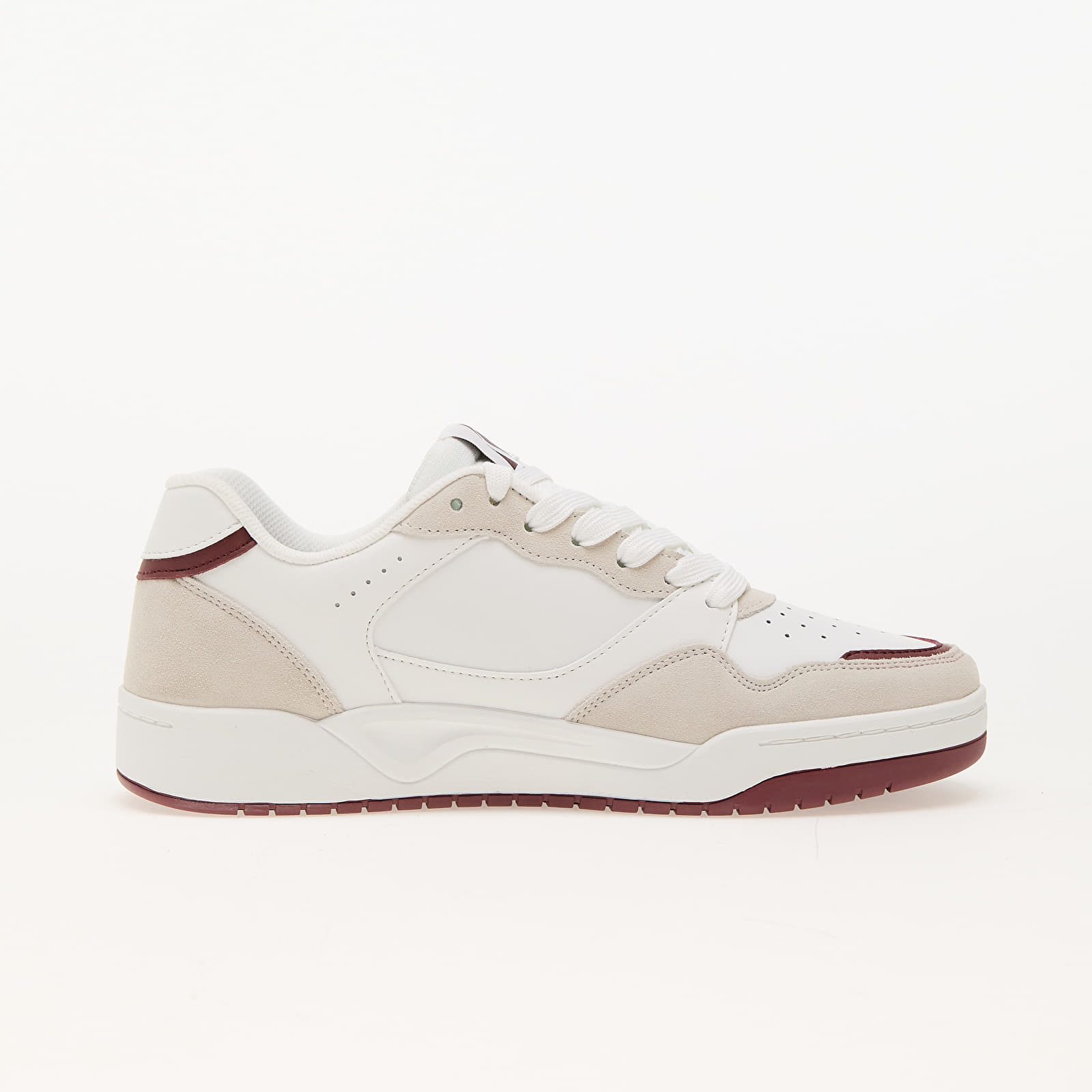 Shoes Skechers Koopa - Volley Low Lifestyle White/ Burgundy
