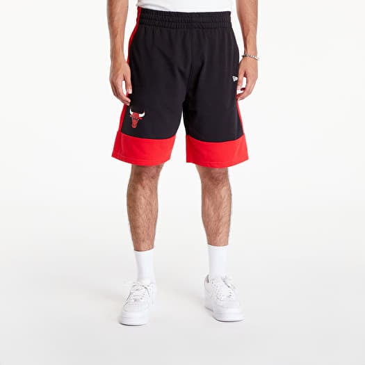 Kratke hlače New Era NBA Colour Block Shorts Chicago Bulls Black/ Front Door Red