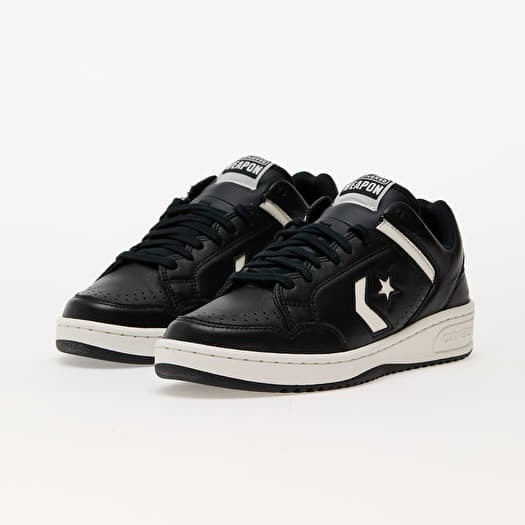 Men s sneakers and shoes Converse Weapon Black Egret Vintage White Queens