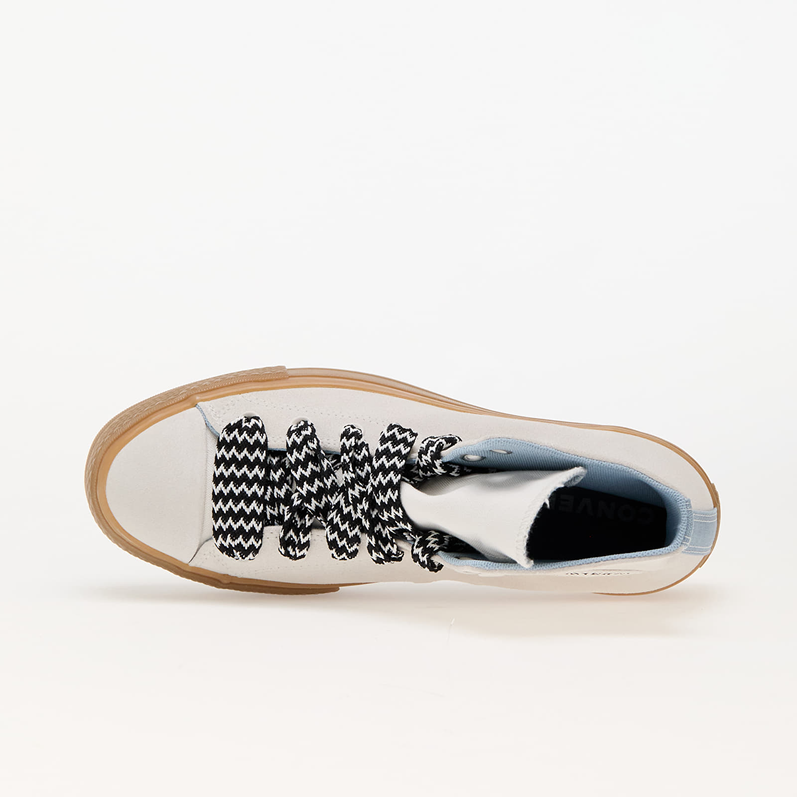 Naiste tossud ja kingad Converse Chuck Taylor All Star Lift Platform Suede Vintage White/ Out Of The Blue