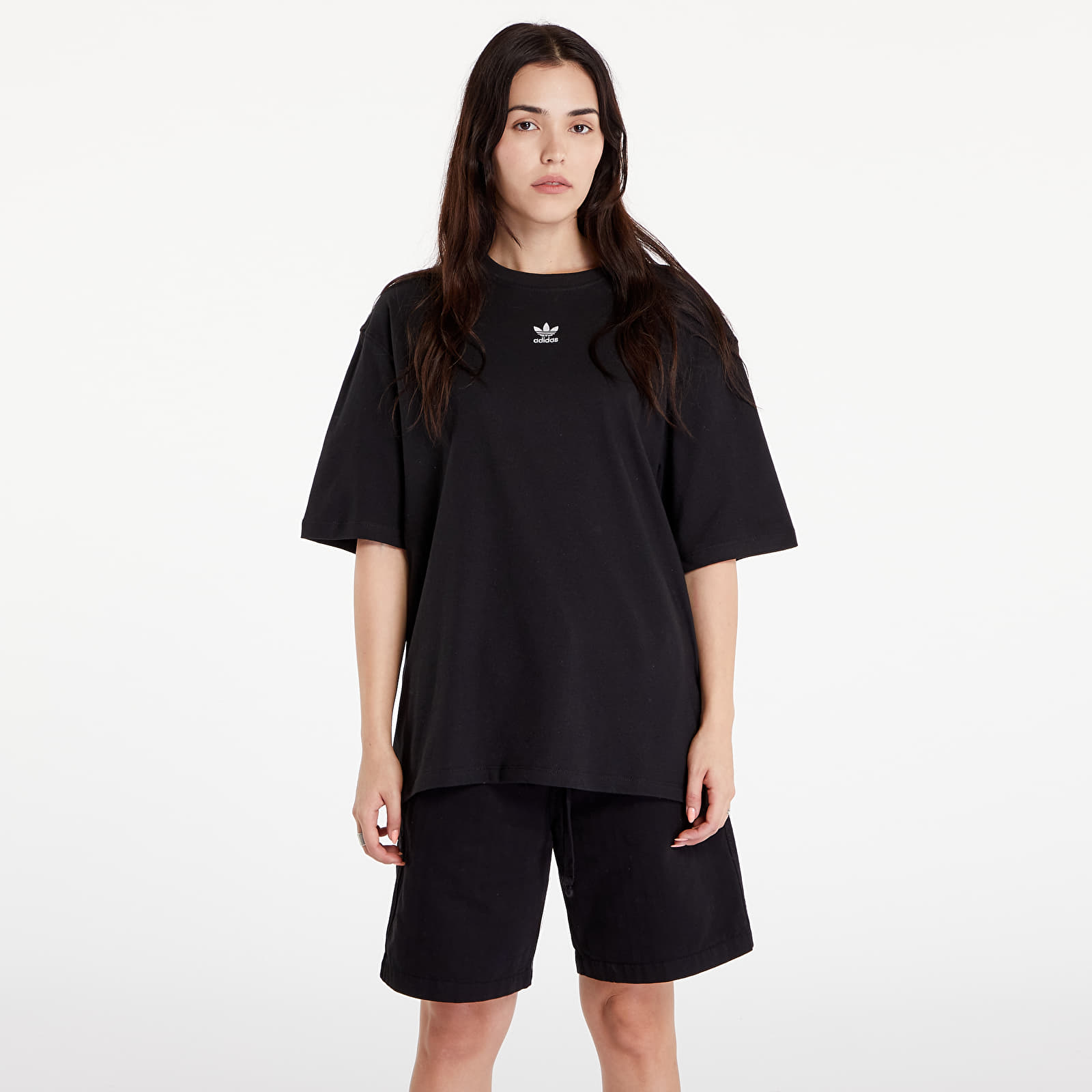Women's T-shirts adidas Essentials Boyfriend Tee Black