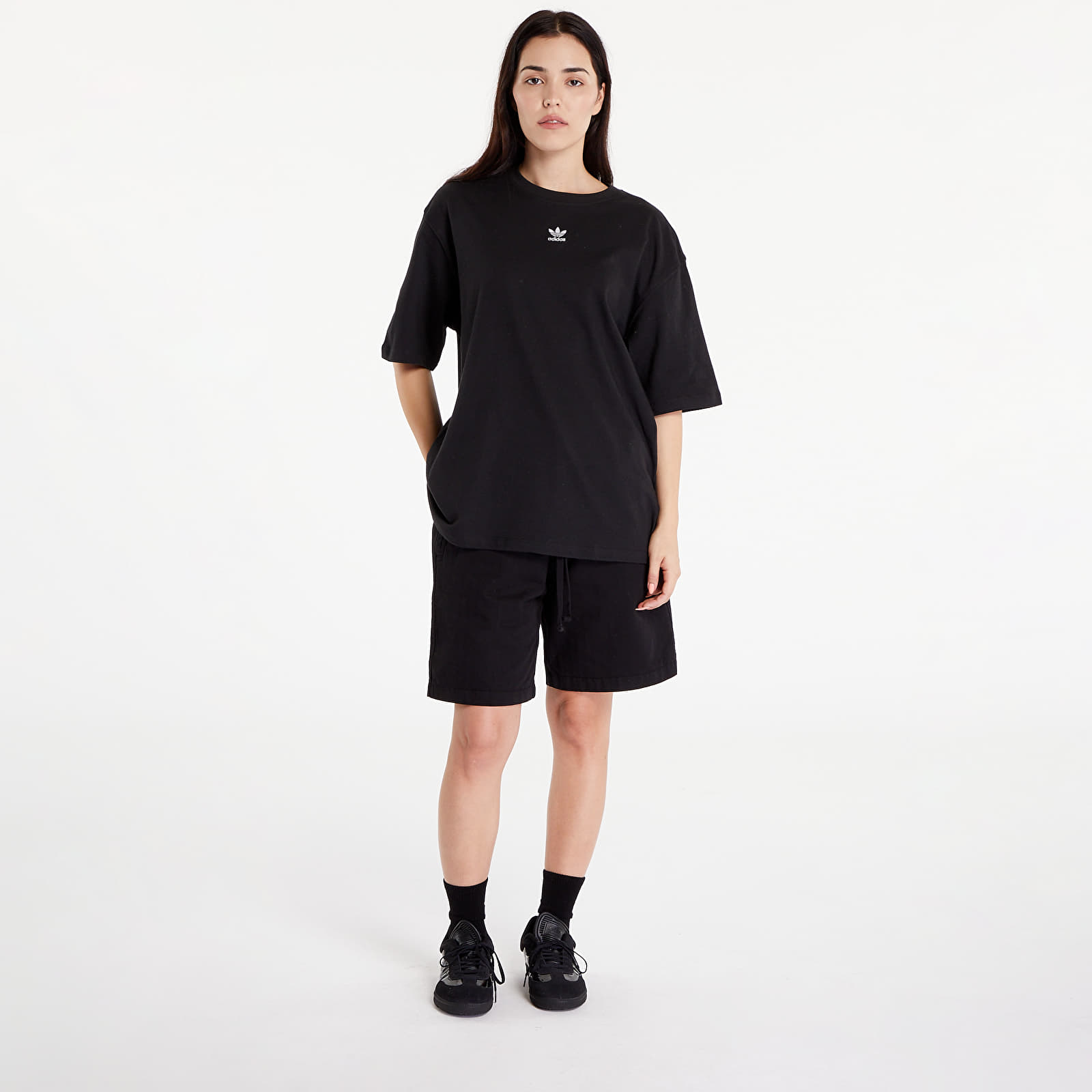 Women's T-shirts adidas Essentials Boyfriend Tee Black