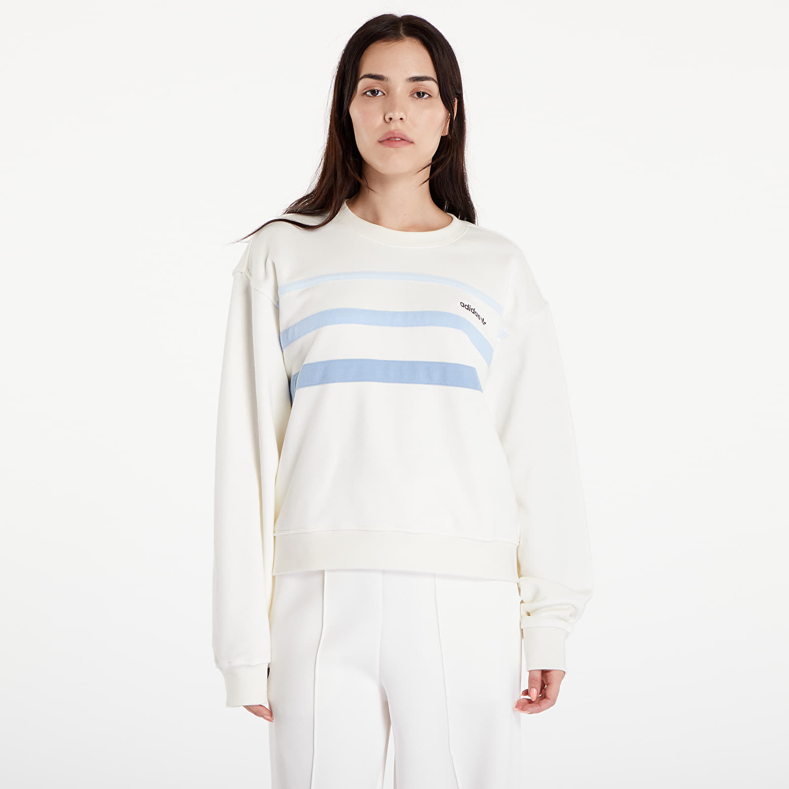 Adidas off white pullover sale