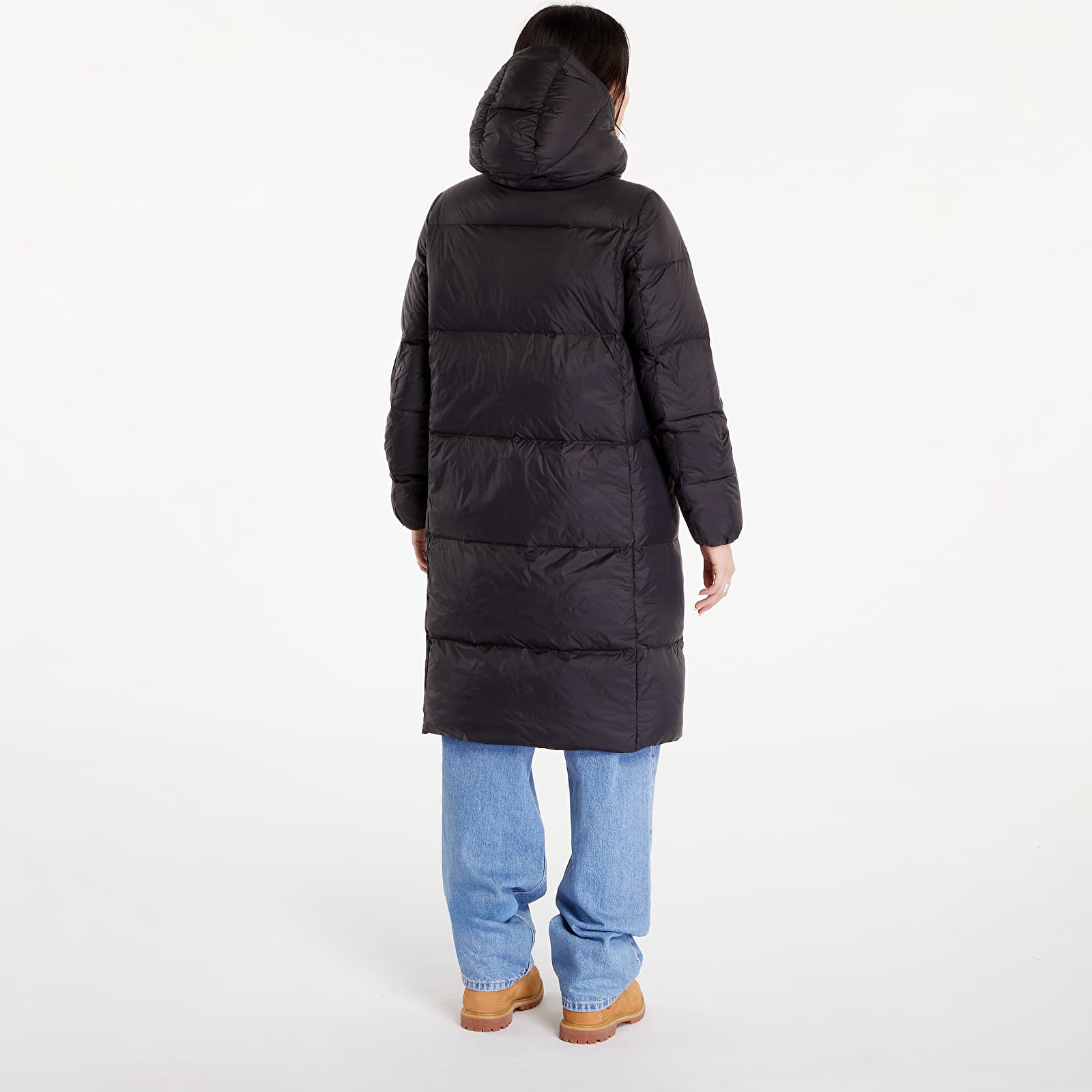 Naiste jakid Calvin Klein Jeans Down Long Puffer Jacket Black