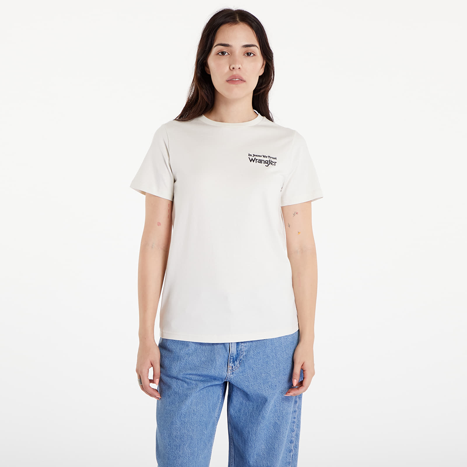T-särgid Wrangler Graphic Tee Vintage White