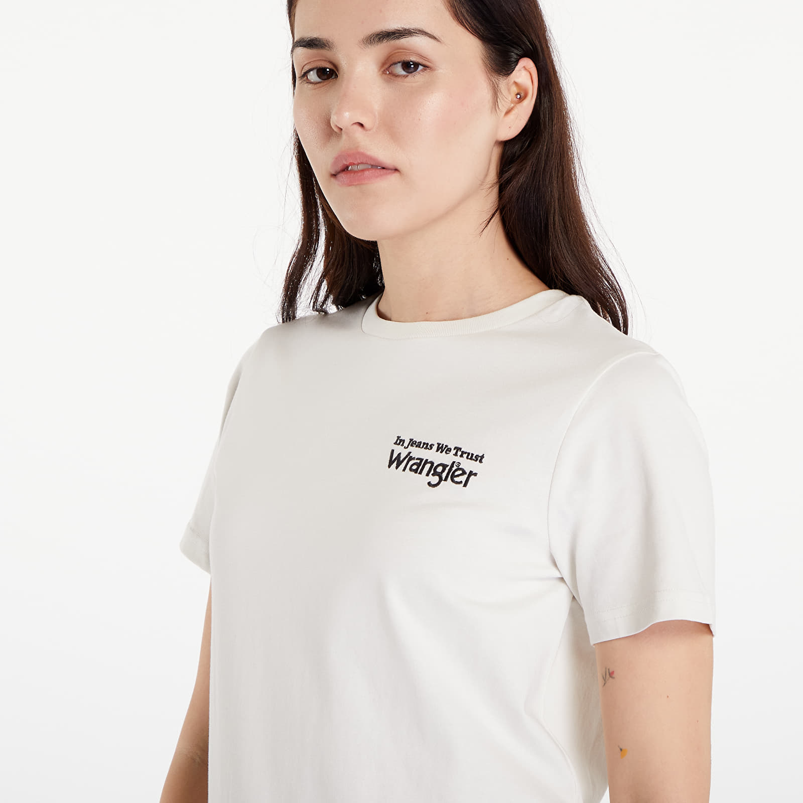 T-särgid Wrangler Graphic Tee Vintage White