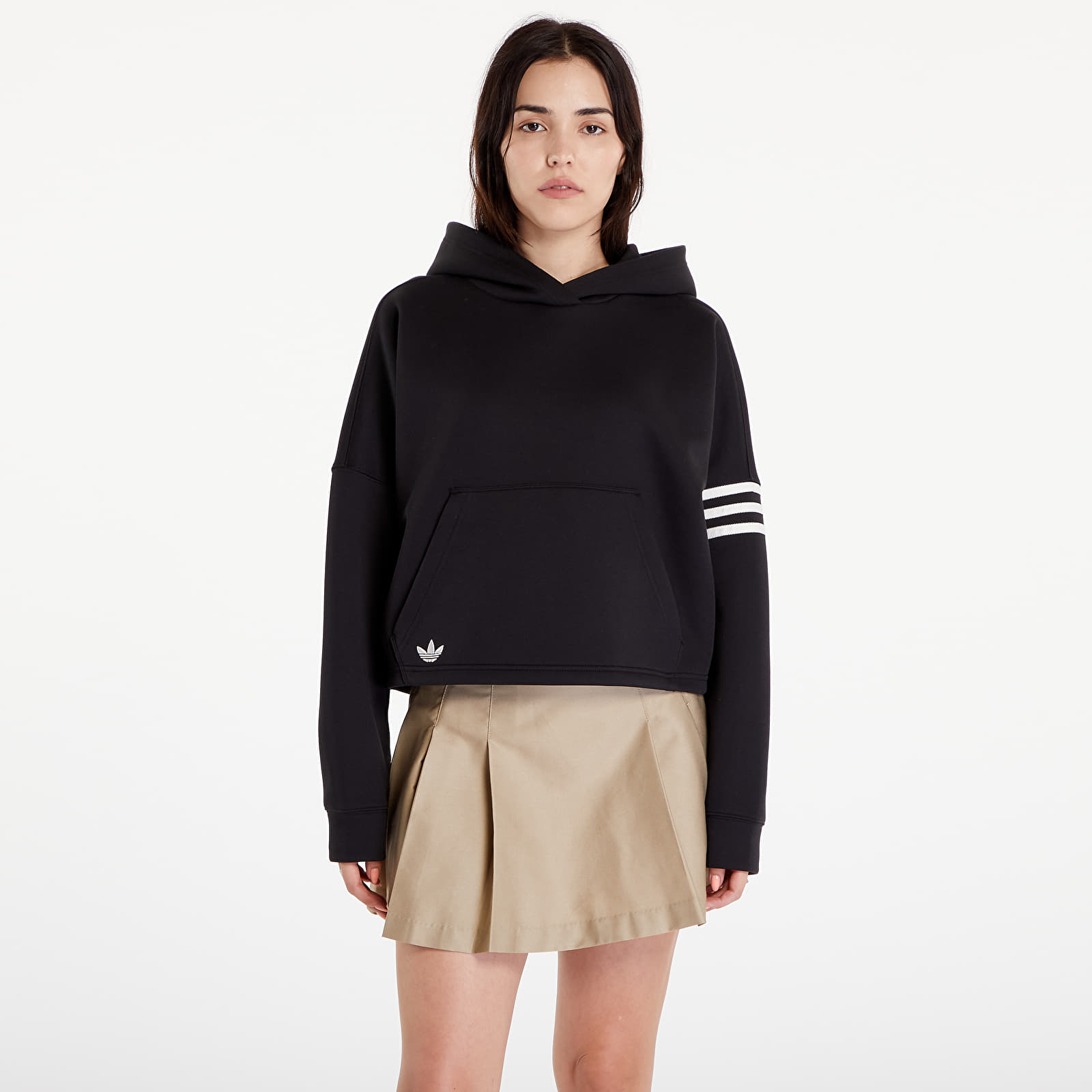 Hoodies and sweatshirts  adidas Neuclassics Hoodie Black/ Cloud White
