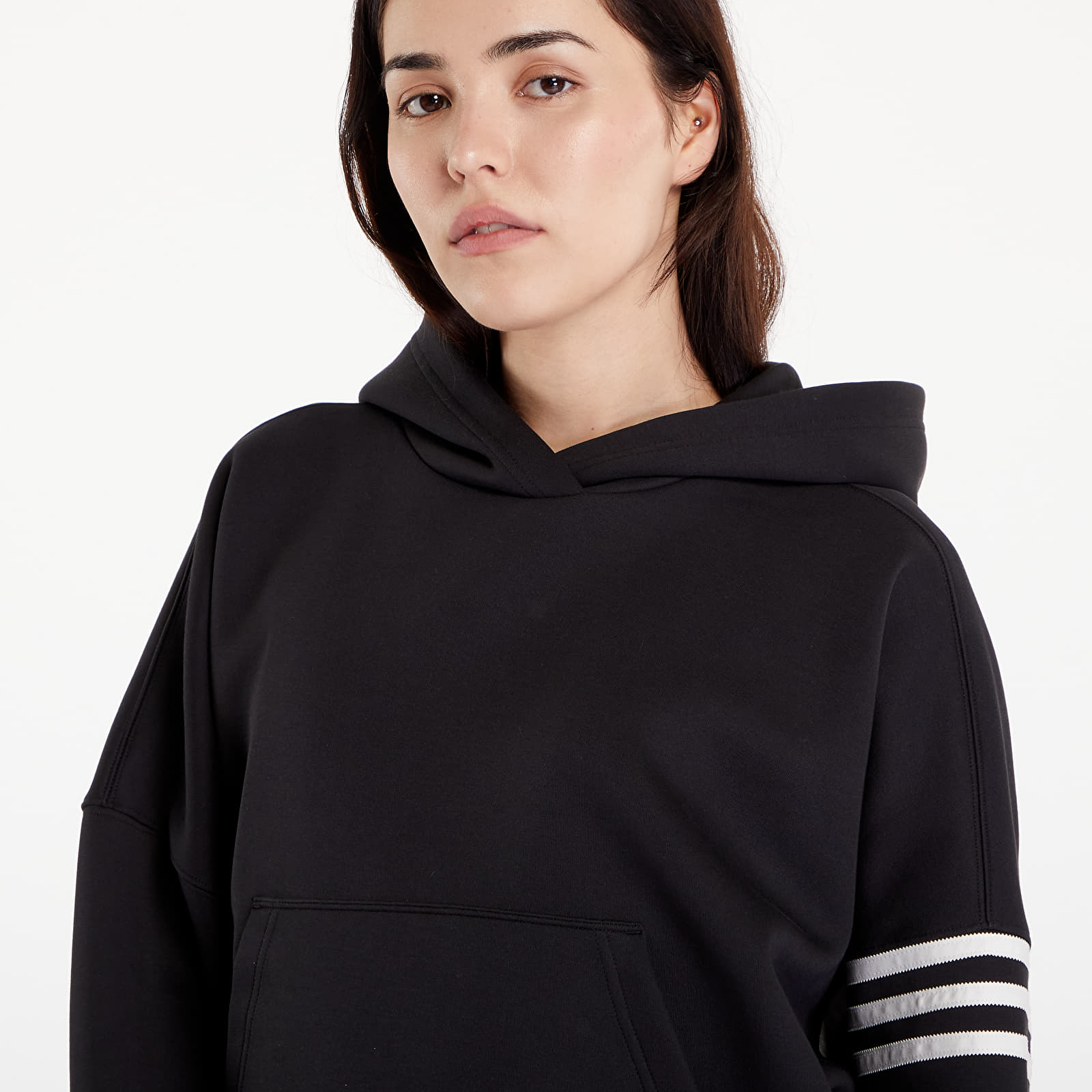 Hoodies and sweatshirts  adidas Neuclassics Hoodie Black/ Cloud White