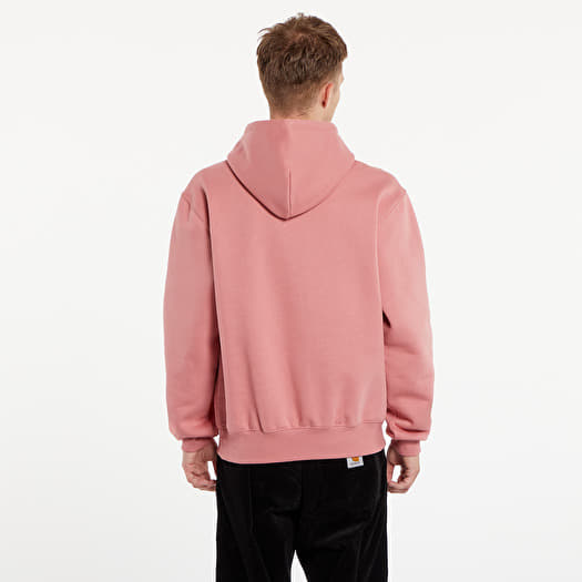Men s sweatshirts Carhartt WIP Hooded Sweat UNISEX Dusty Rose Sycamore Tree Queens