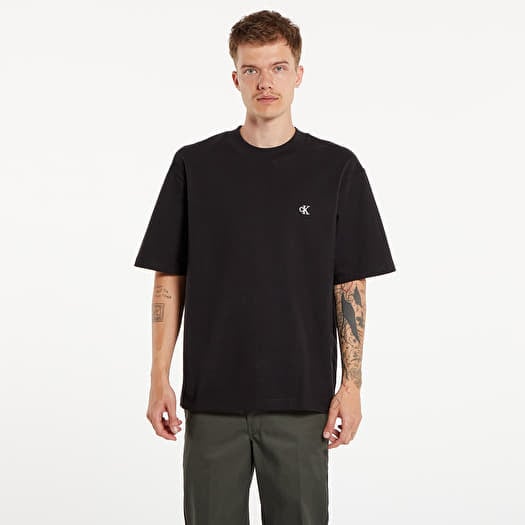 T-shirt Calvin Klein Jeans Heavy Relaxed Short Sleeve Tee Black