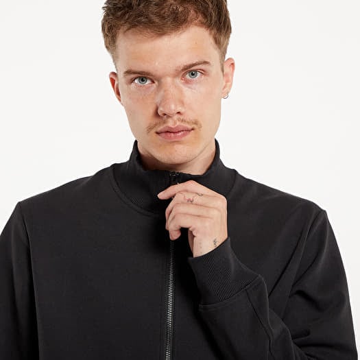 Men s sweatshirts Calvin Klein Jeans Textured Track Top Black Queens