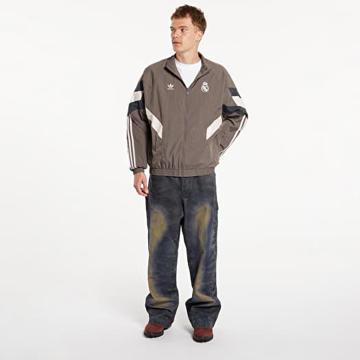 Adidas track top grey top