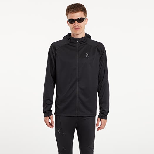 On Climate Zip Hoodie Black