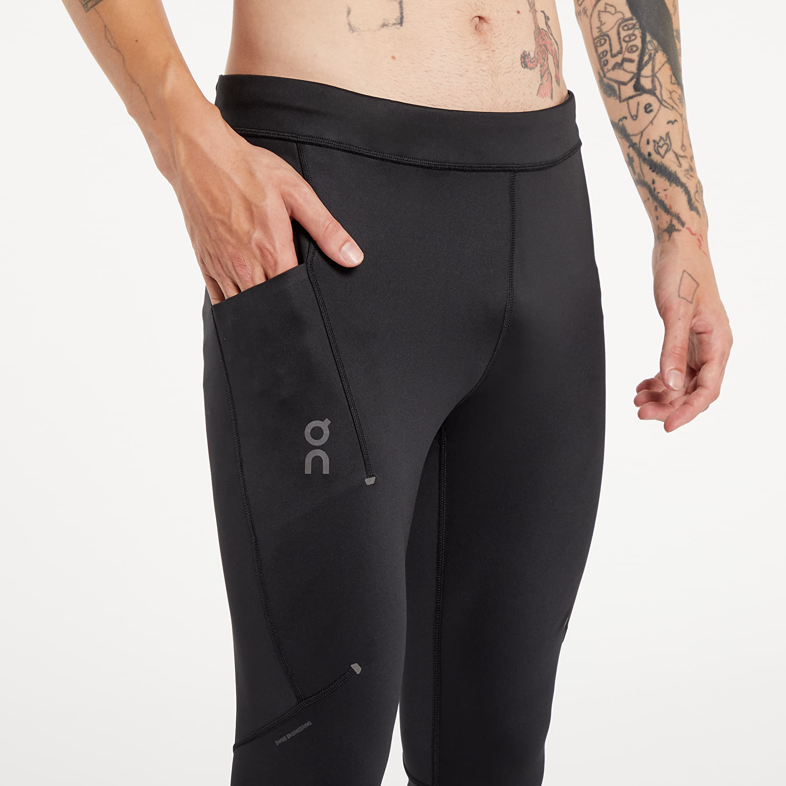Men's leggings On Performance Tights Black