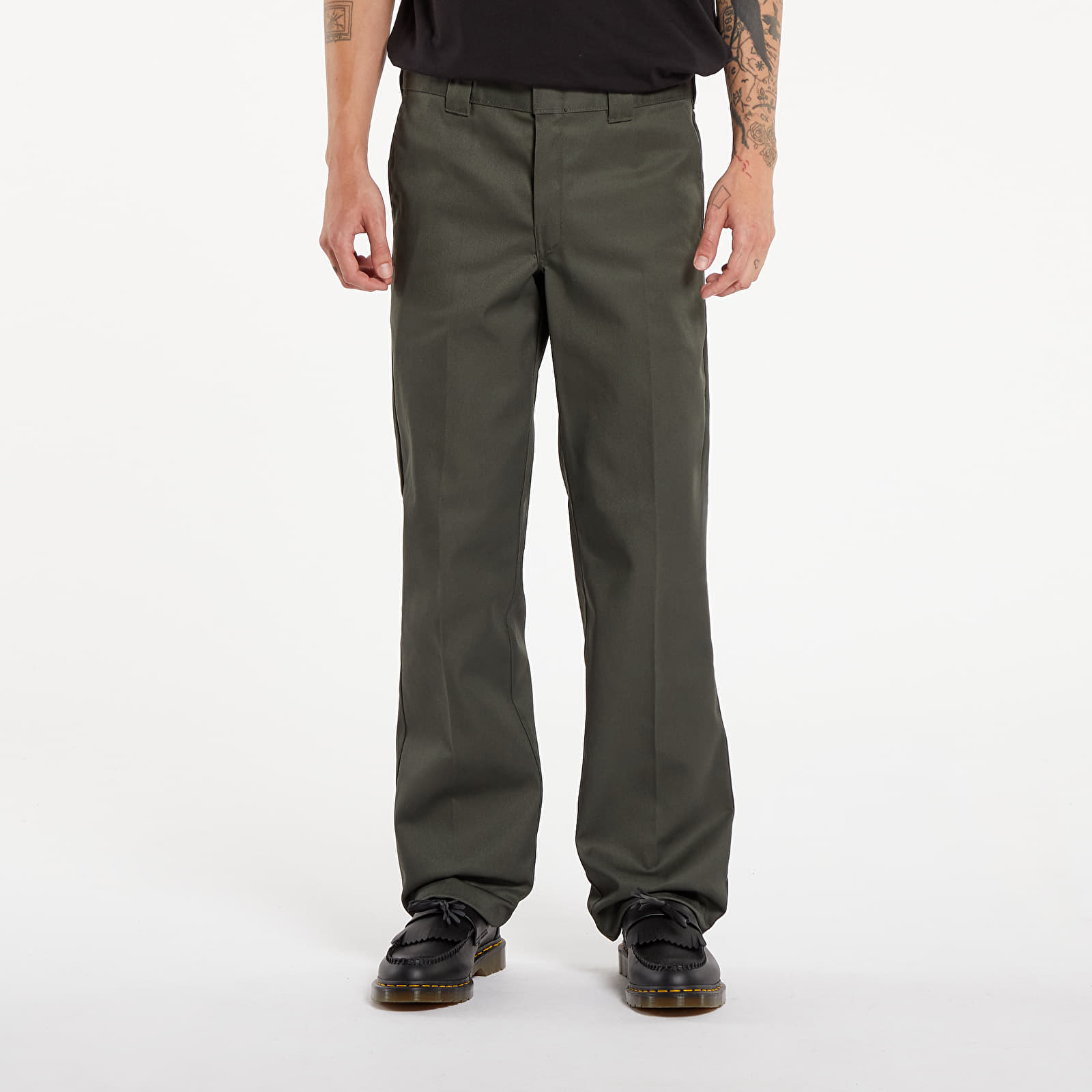 Hosen für Männer Dickies Original 873 Slim Straight Work Pant Olive Green