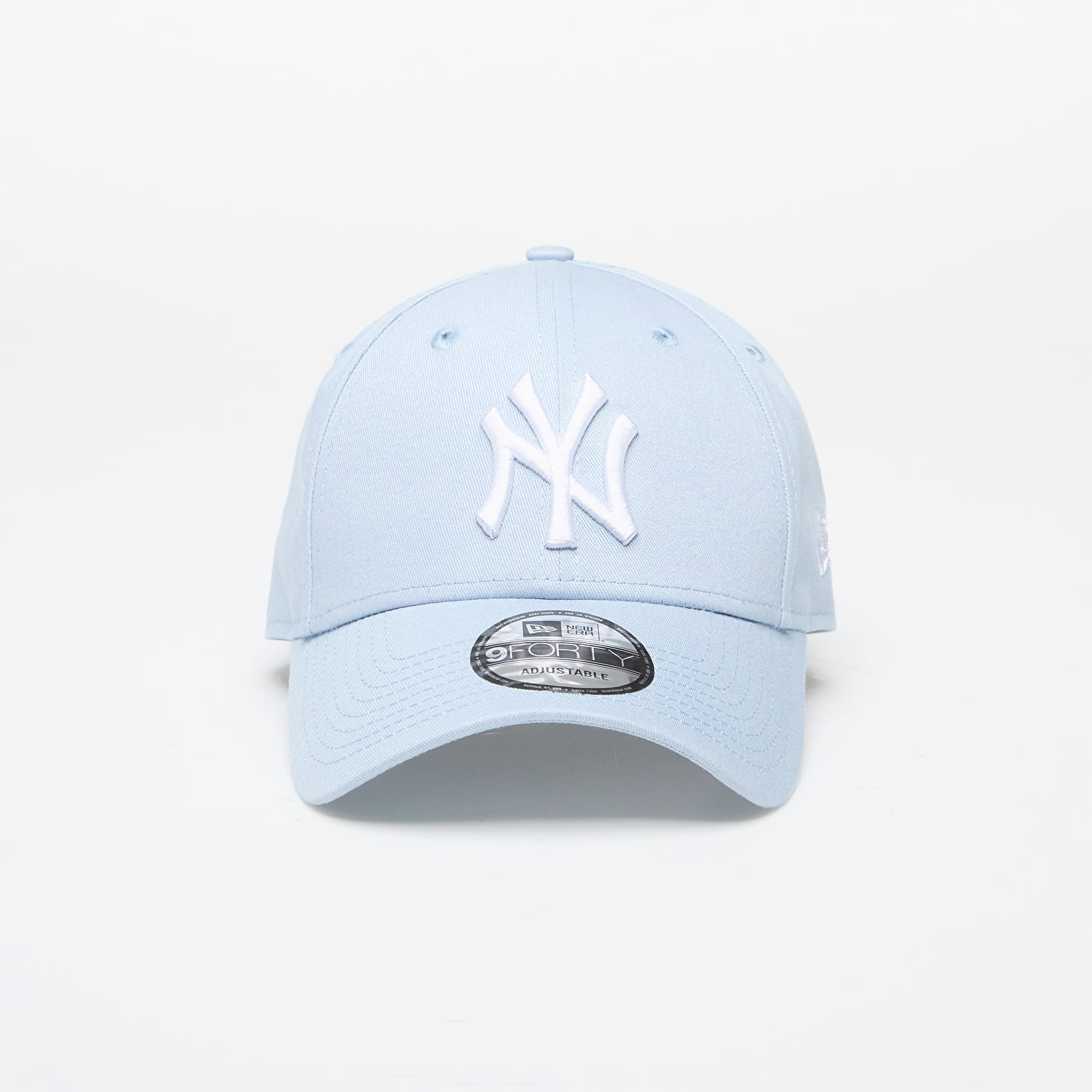 Kšiltovka New Era New York Yankees League Essential 9FORTY Adjustable Cap Pastel Blue/ White Universal