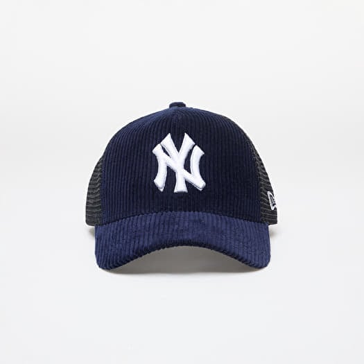 Cap New Era New York Yankees MLB Cord 9FORTY E-Frame Adjustable Trucker Cap Navy