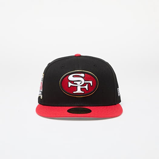 Kapa New Era San Francisco 49ers NFL Pin Pack 59FIFTY Fitted Cap Black