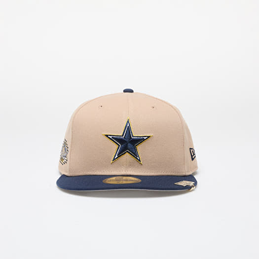 Caps New Era Dallas Cowboys NFL Pin Pack 59FIFTY Fitted Cap Light Beige Queens