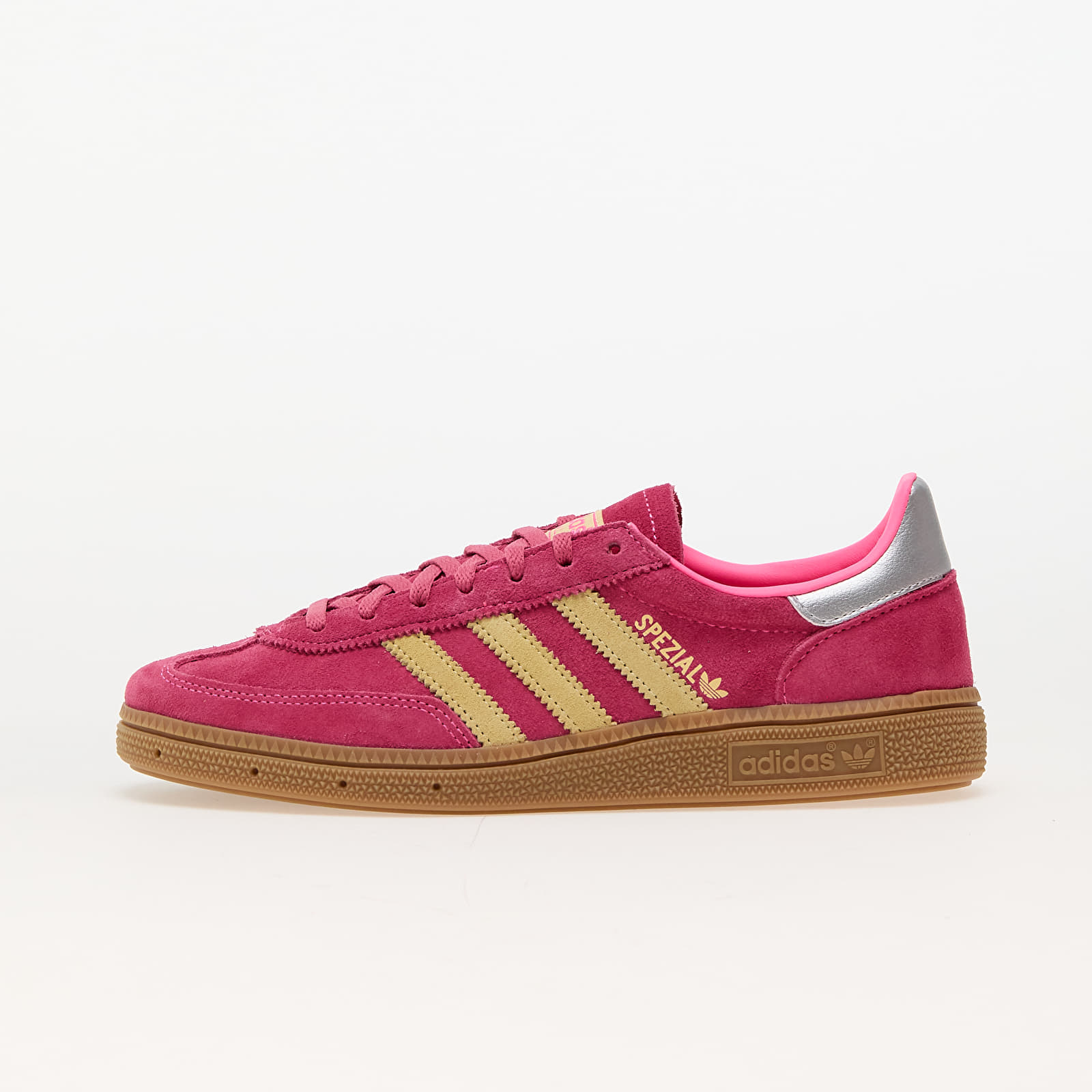Ténis e sapatos de senhora adidas Handball Spezial W Lucid Pink/ Almost Yellow/ Silver Metallic