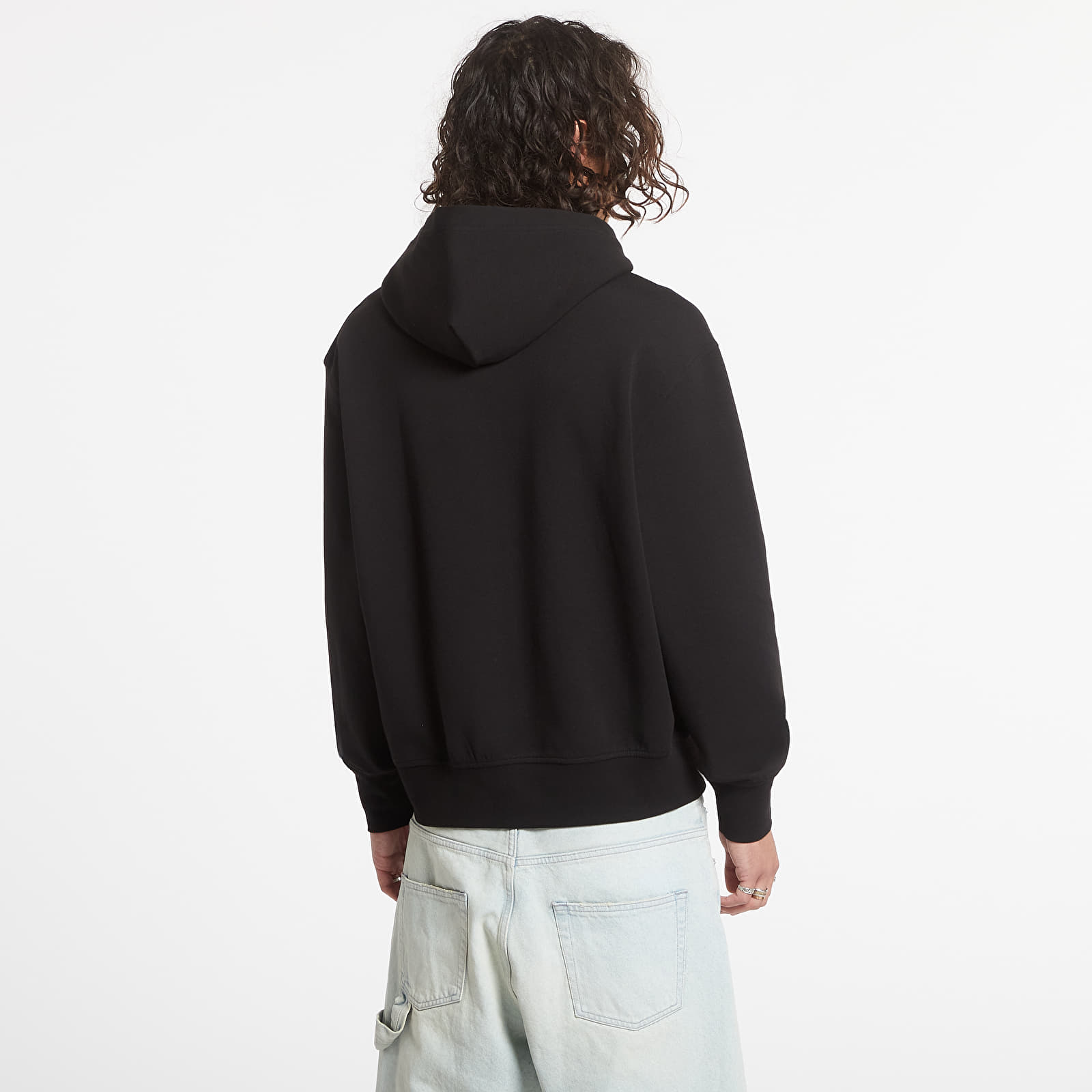 Men's sweatshirts Calvin Klein Jeans Interlock Zip Through Black