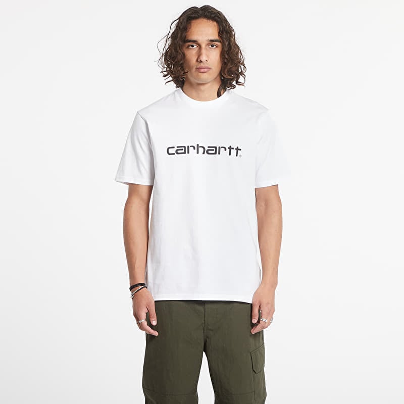 T-shirt Carhartt WIP S/S Script T-Shirt White/ Black