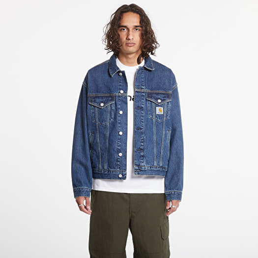Jackets Carhartt WIP Helston Jacket UNISEX Blue Cloud Stone
