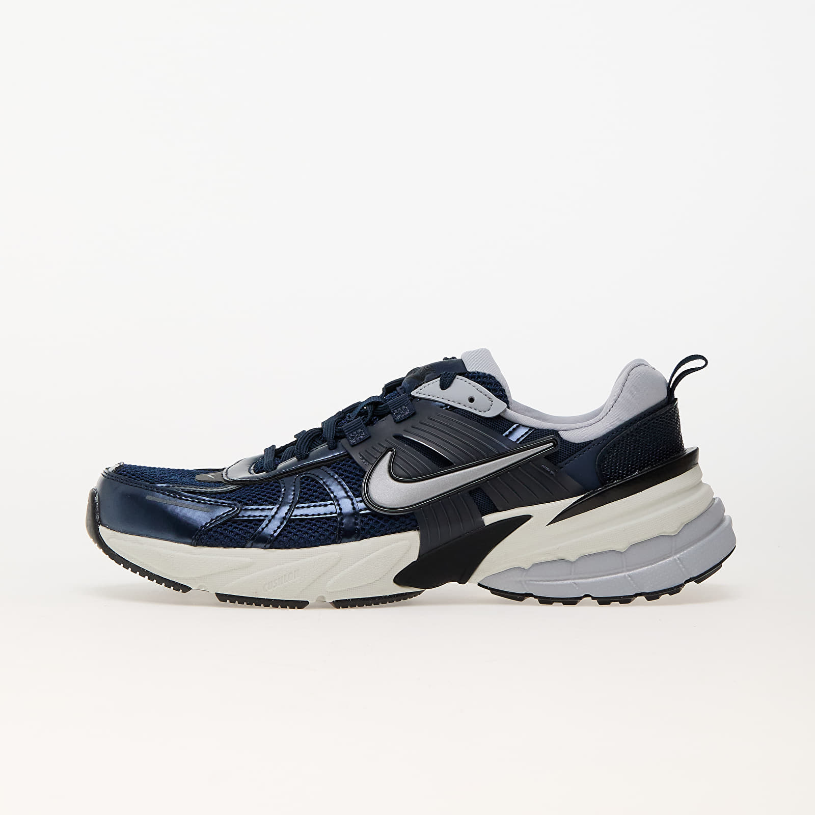 Men's sneakers and shoes Nike V2K Run Obsidian/ Obsidian-Thunder Blue-Wolf Grey