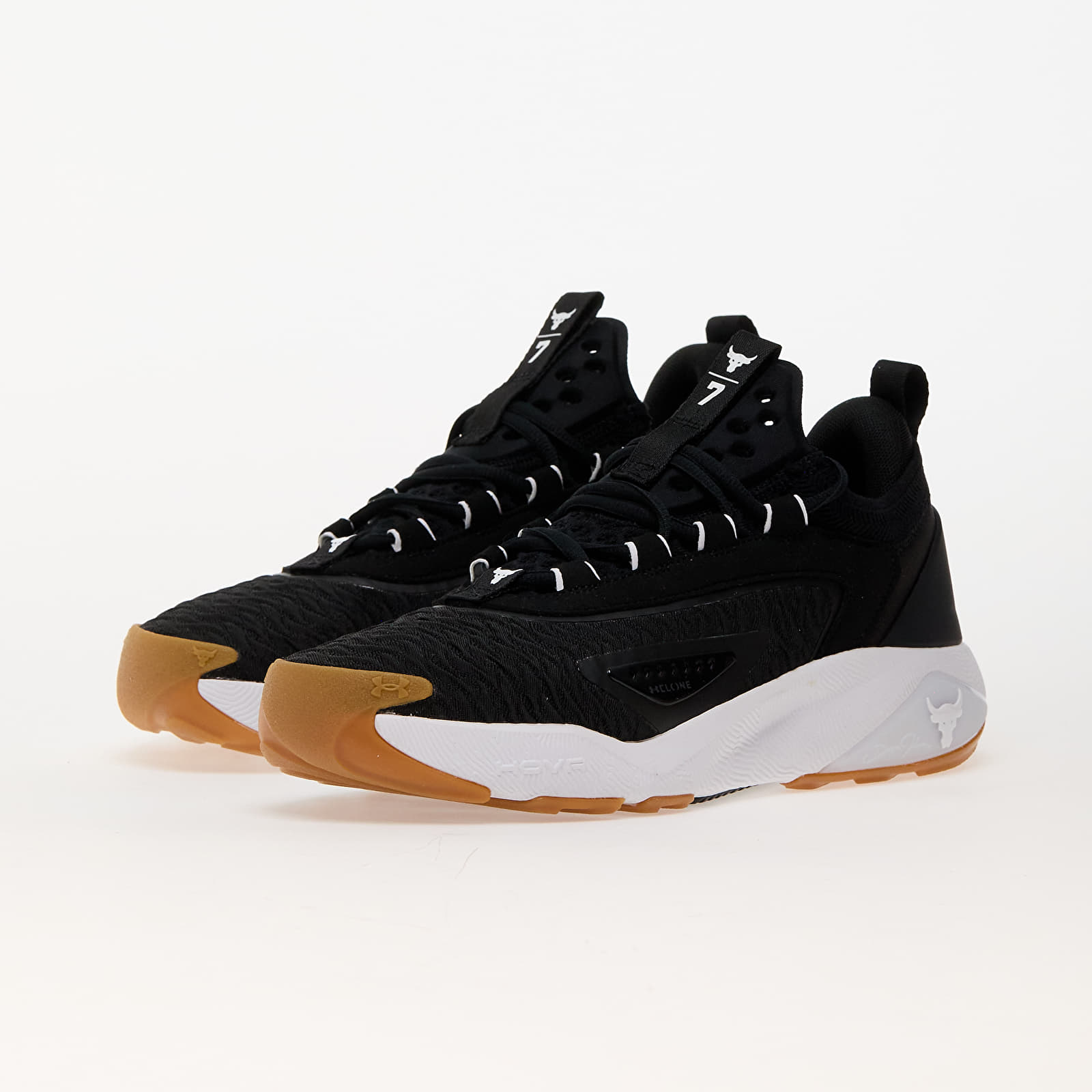 Meeste tossud ja kingad Under Armour Project Rock 7 Black/ White/ Anthracite