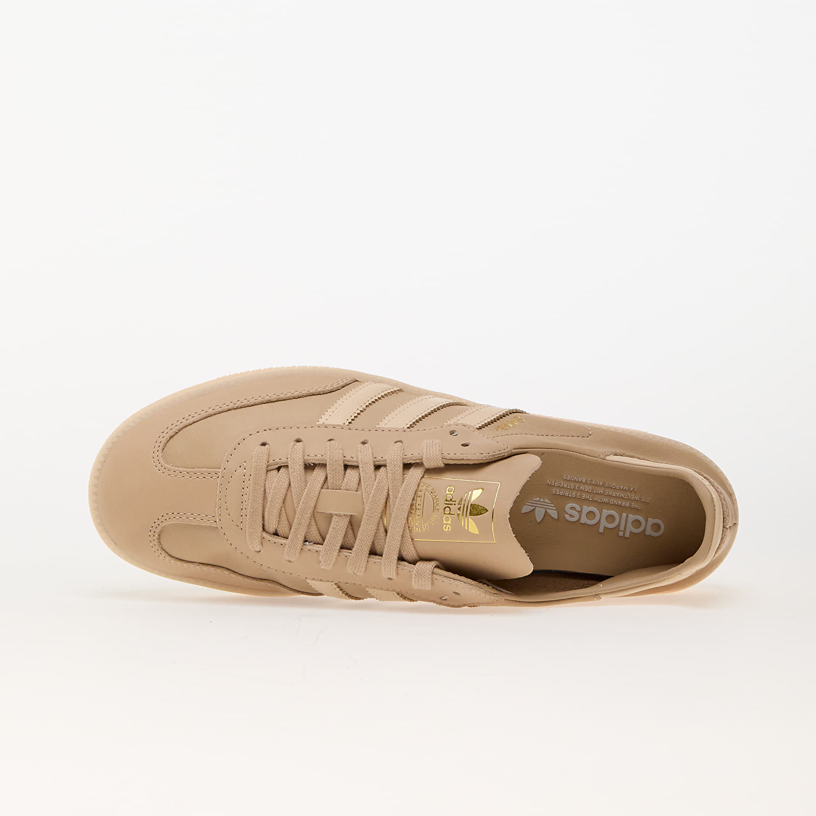 Zapatillas Hombre adidas Samba Decon Magic Beige/ Sand Strata/ Gold Metallic
