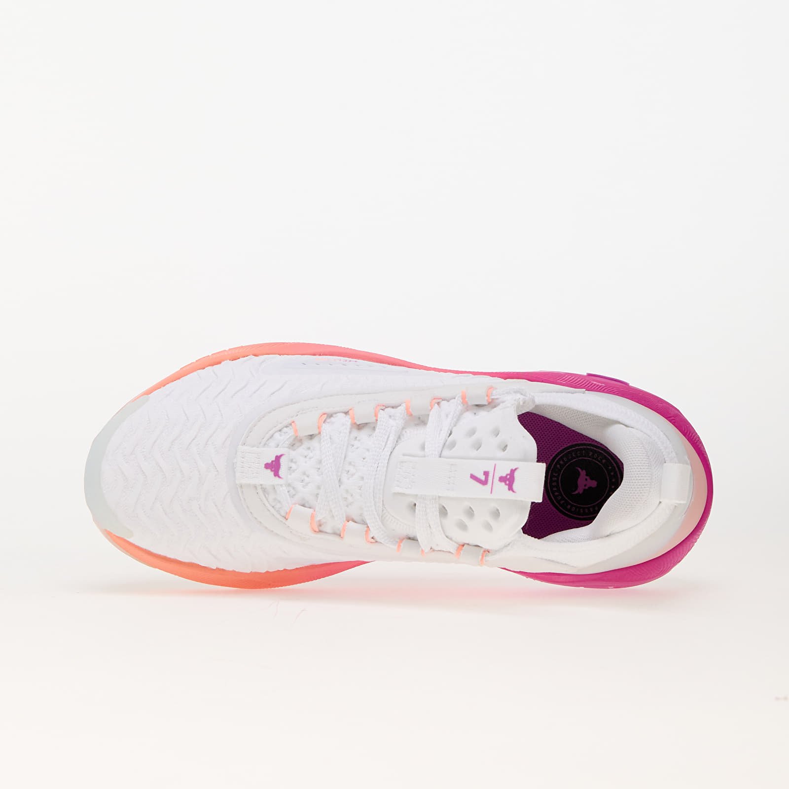 Încălțăminte și sneakerși pentru femei Under Armour W Project Rock 7 White/ Vivid Magenta/ White