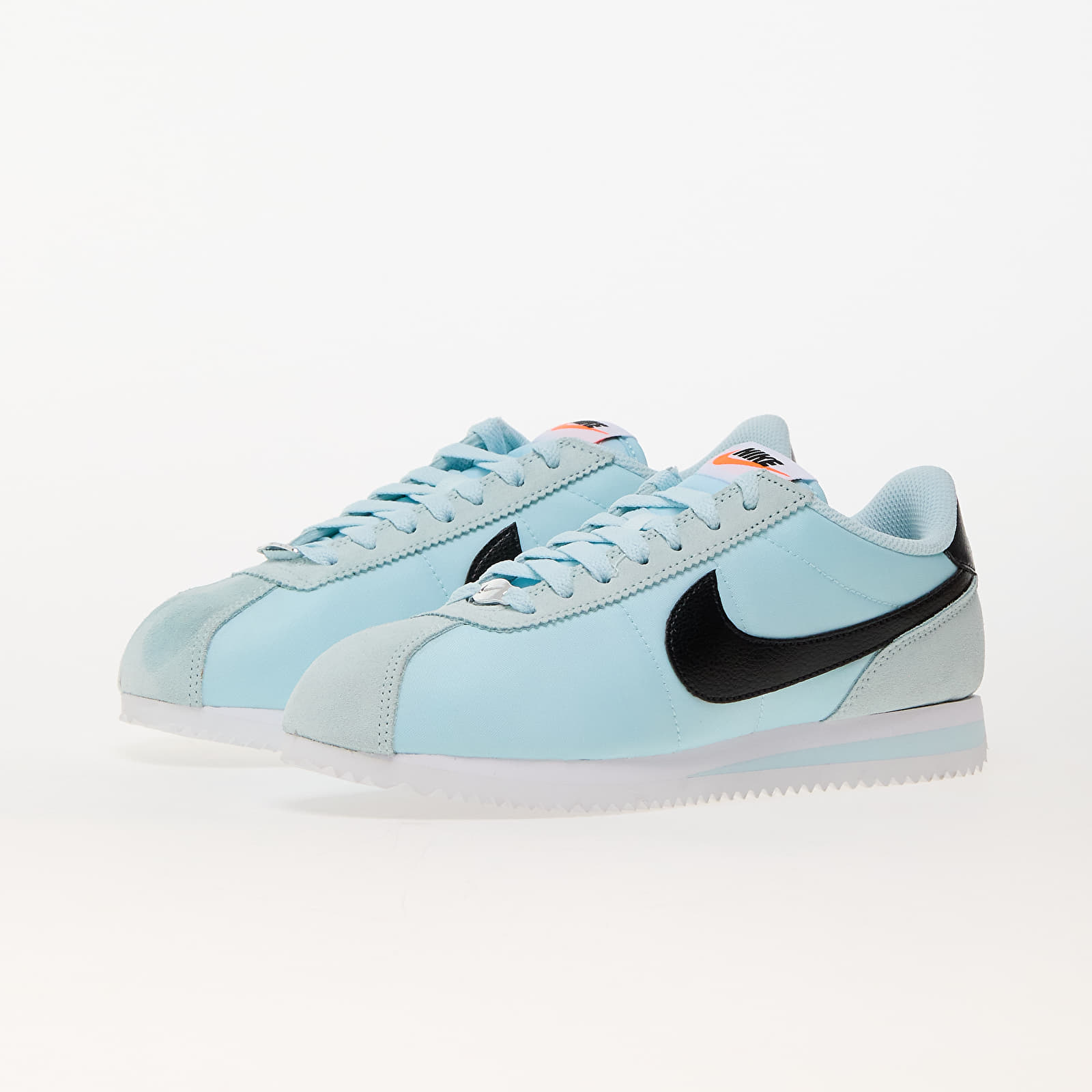Scarpe donna Nike W Cortez Txt Glacier Blue/ Black-White-Safety Orange