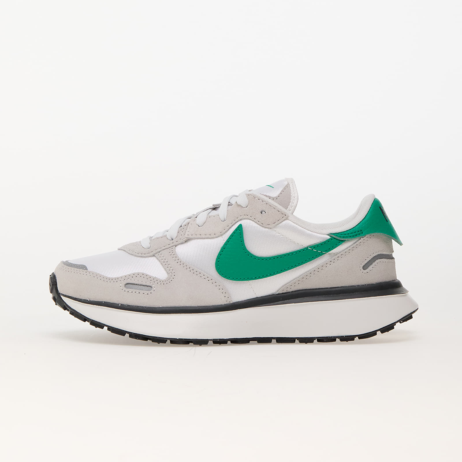 Women's sneakers and shoes Nike W Phoenix Waffle Summit White/ Stadium Green-Photon Dust