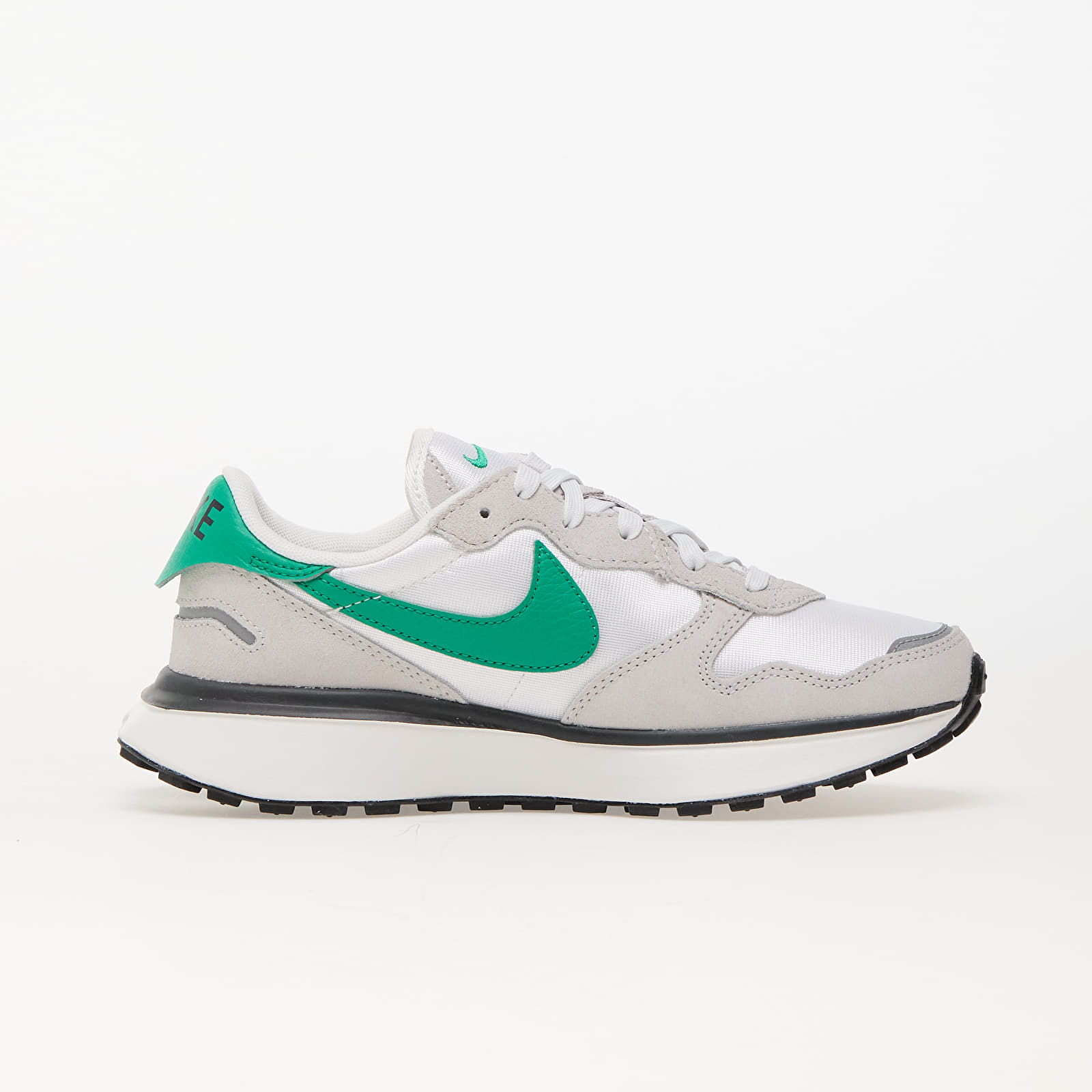 Women's sneakers and shoes Nike W Phoenix Waffle Summit White/ Stadium Green-Photon Dust