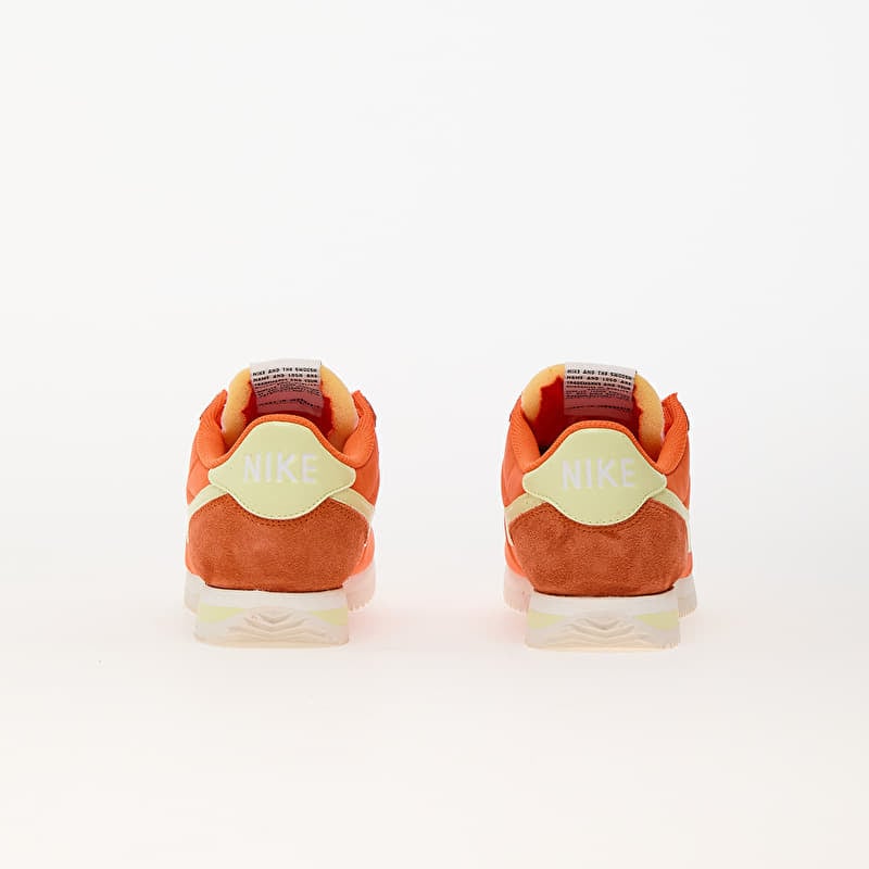 Nike W Cortez Txt Safety Orange/ Life Lime-Sail-Team Orange | Queens