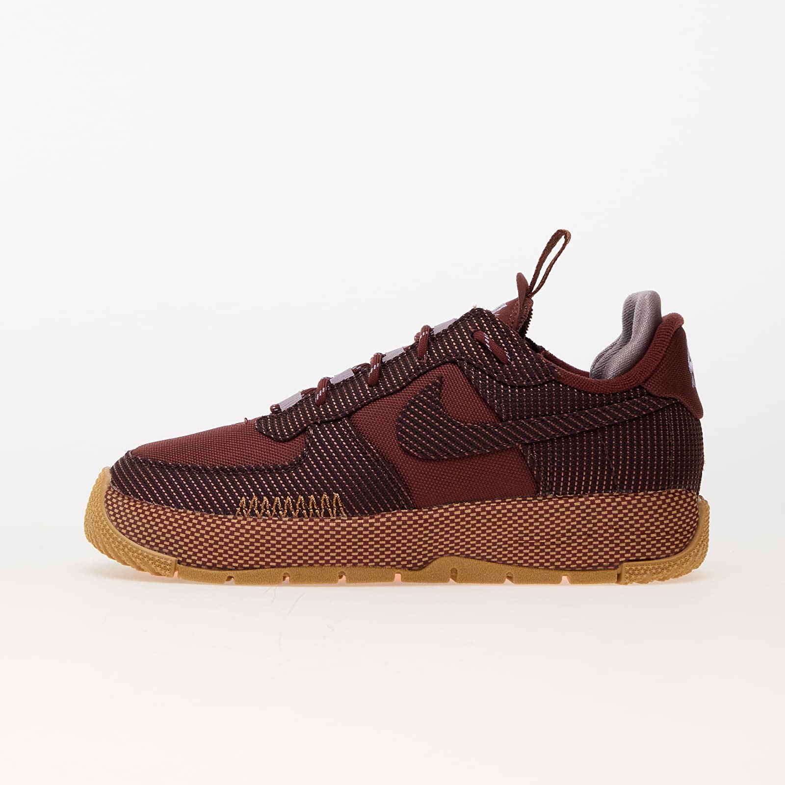 Damesschoenen Nike W Air Force 1 Wild Dark Pony/ Dark Pony-Lt Violet Ore-Flax