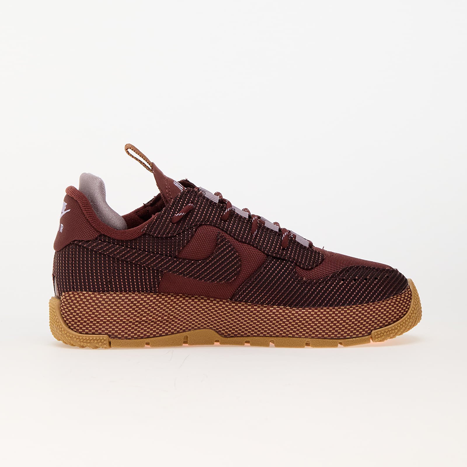 Damesschoenen Nike W Air Force 1 Wild Dark Pony/ Dark Pony-Lt Violet Ore-Flax