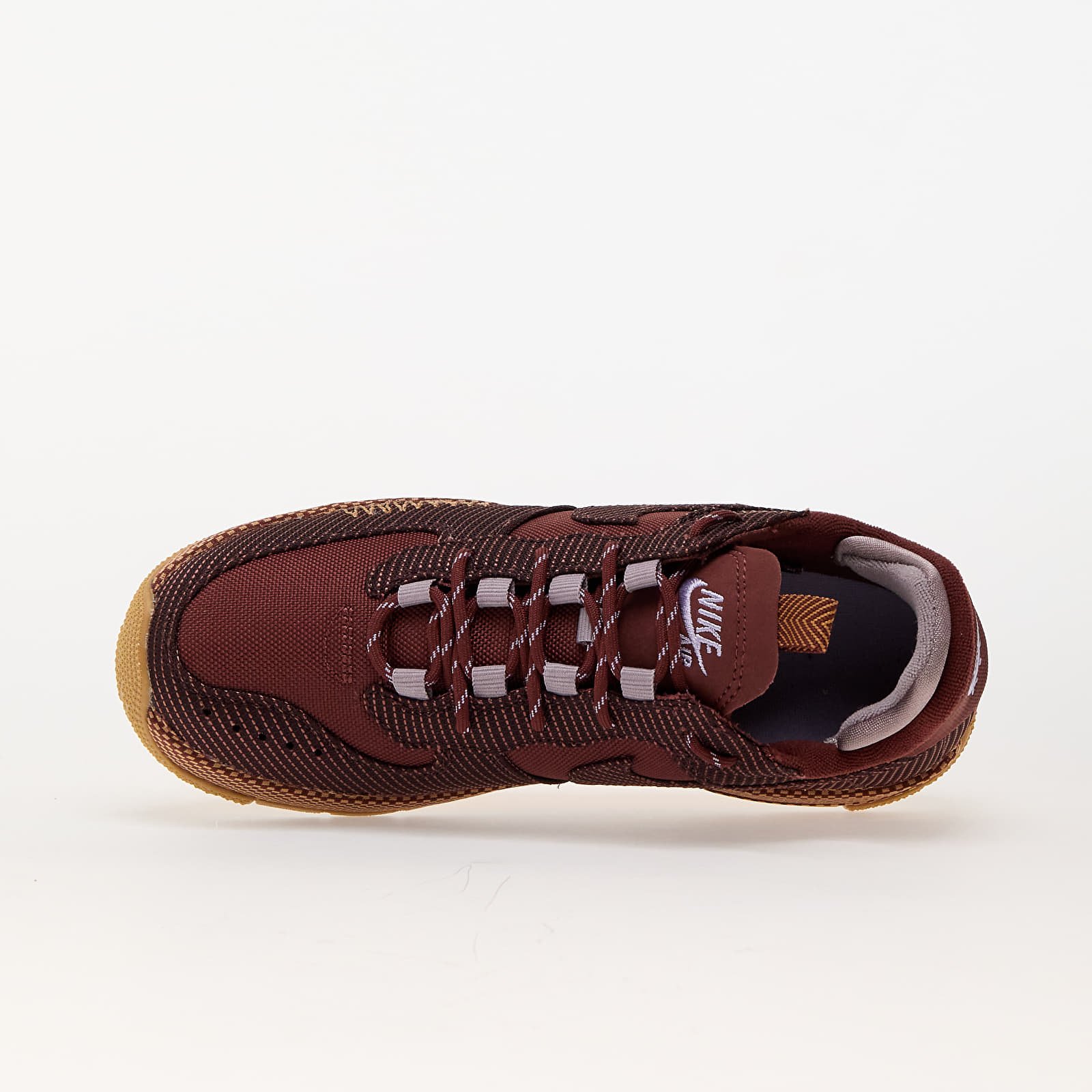 Damesschoenen Nike W Air Force 1 Wild Dark Pony/ Dark Pony-Lt Violet Ore-Flax