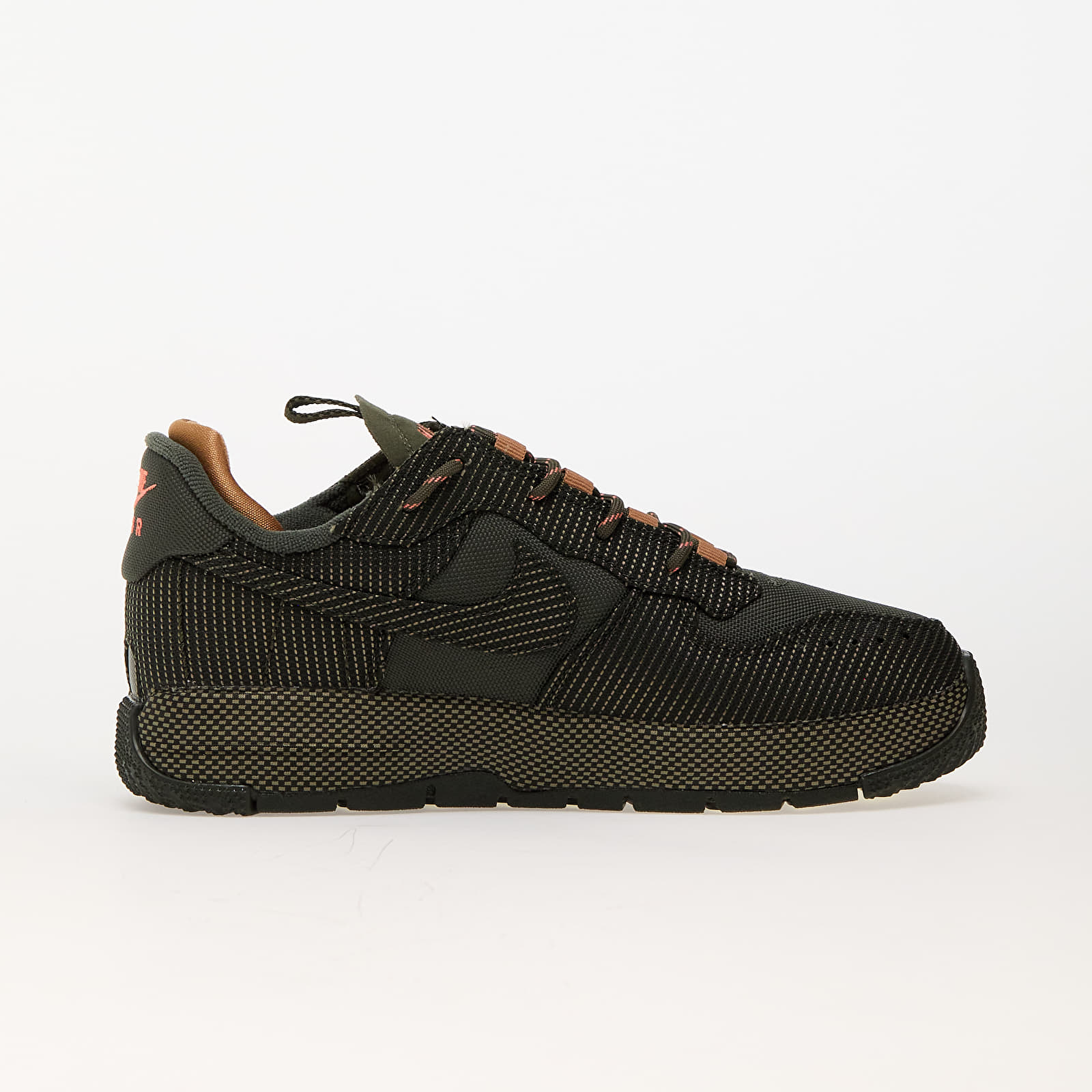 Women's sneakers and shoes Nike W Air Force 1 Wild Cargo Khaki/ Cargo Khaki-Sequoia-Flax