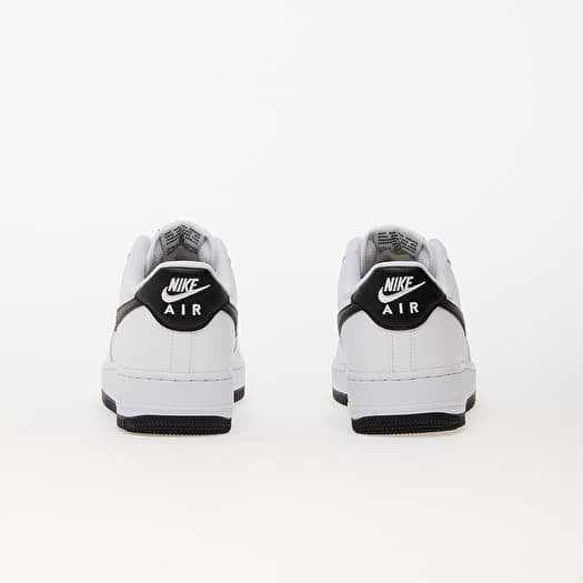 Mens black and white air force 1 discount