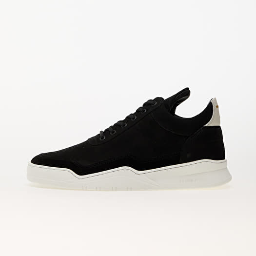 Men s sneakers and shoes Filling Pieces Low Top Ghost Black Off White Queens